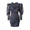 AGGI VANESSA BLUE SAPPHIRE DRESS