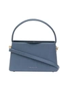 Rejina Pyo Small Felix Leather Box Bag In Light Blue