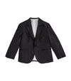 STEFANO RICCI KIDS SILK PIPING TUXEDO JACKET (6-16 YEARS),15778340