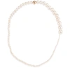 Sophie Bille Brahe Petite Peggy 14ct Yellow-gold And Freshwater Pearl Necklace In White