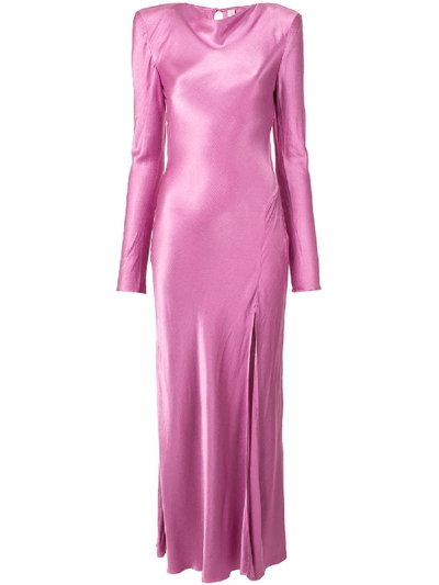 Bec & Bridge Lucie Long-sleeve Midi Dress In Pink