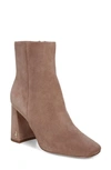 Sam Edelman Codie Square Toe Bootie In Praline