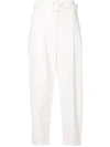 3.1 PHILLIP LIM / フィリップ リム HIGH-WAISTED CROPPED TROUSERS