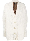 ETRO LAYERED CARDIGAN COAT