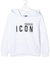 DSQUARED2 ICON-PRINT HOODIE