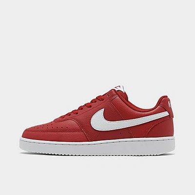 Nike Men's Court Vision Low Casual Shoes In Red