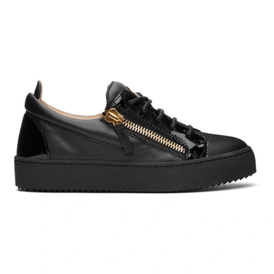 Giuseppe Zanotti Black May London Birel Sneakers In Nero