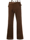 ADER ERROR STRAIGHT-LEG CORDUROY TROUSERS