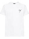 GIUSEPPE ZANOTTI LOGO EMBROIDERED T-SHIRT