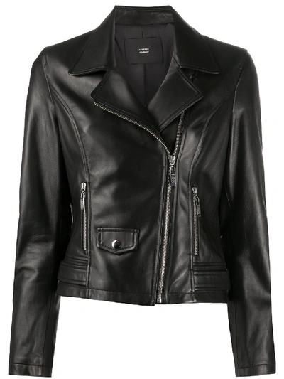 Steffen Schraut Biker Jacket In Black