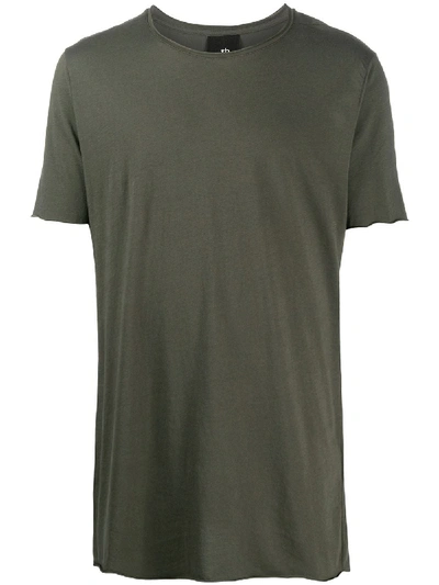 Thom Krom Basic Plain T-shirt In Green