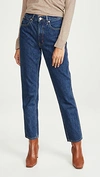 SLVRLAKE VIRGINIA TAPERED LEG JEANS CLAREMONT,SLVRL30072