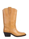 ISABEL MARANT ÉTOILE ISABEL MARANT ÉTOILE WOMEN'S BROWN LEATHER BOOTS,BT009720P007S23NL 35
