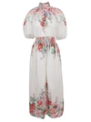 ZIMMERMANN ZIMMERMANN WOMEN'S WHITE LINEN DRESS,8207DBTDIVOFL 1