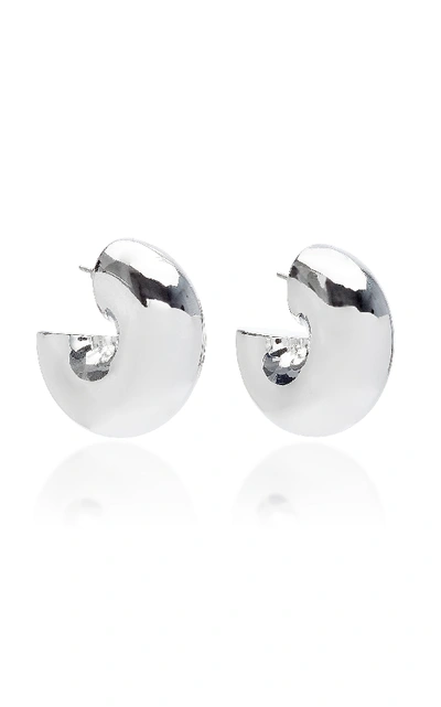 Uncommon Matters Beam Sterling Silver Earrings In Metallic