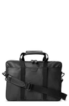 SHINOLA BRAKEMAN COATED CANVAS & LEATHER BRIEFCASE,S0320196930