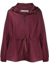 ACNE STUDIOS DRAWSTRING WAIST HOODED JACKET