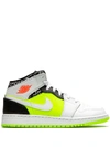 Jordan Air  1 Mid "notebook" Sneakers In White
