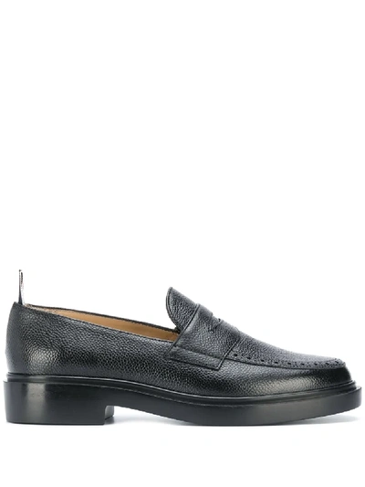 Thom Browne Black Lightweight Sole Penny Loafers