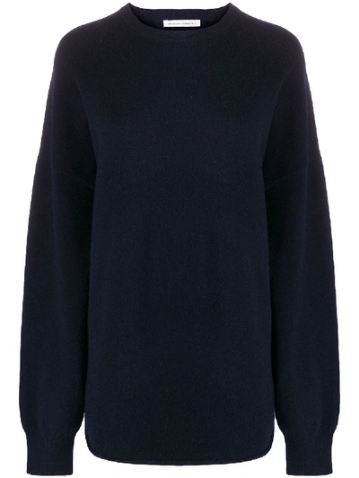 Extreme Cashmere Crewneck Jumper In Blue