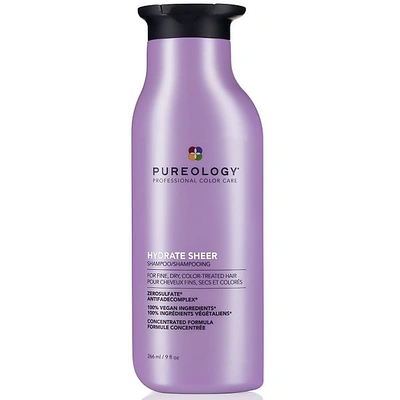 PUREOLOGY SULPHATE FREE HYDRATE SHEER SHAMPOO FOR A GENTLE CLEANSE FOR FINE, DRY HAIR 266ML,P1864200