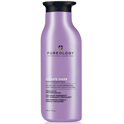 Pureology Sulphate Free Hydrate Sheer Shampoo For A Gentle Cleanse For Fine, Dry Hair 266ml