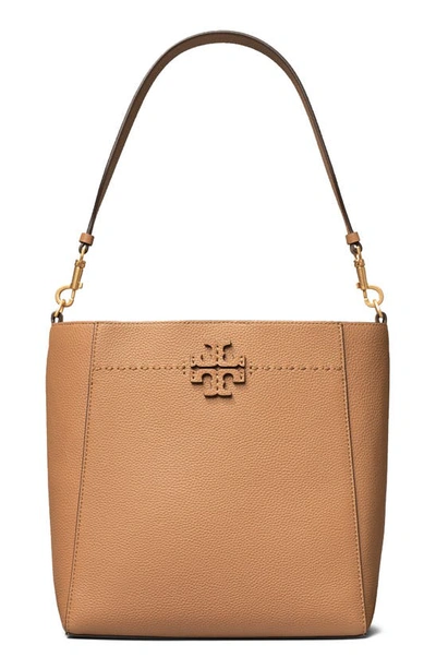 Tory Burch Mcgraw Bucket Bag In Tiramisu