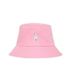BURBERRY Bubblegum Pink Swan Bucket Hat
