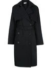 ROSETTA GETTY DOUBLE-BREASTED TRENCH COAT