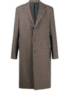 ACNE STUDIOS HOUNDSTOOTH SINGLE-BREASTED COAT
