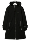 GIVENCHY TEEN ZIPPED PARKA COAT