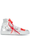 OFF-WHITE COURT 3.0 HIGH-TOP SNEAKERS