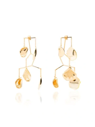Anissa Kermiche Gold-plated Kinetic Mobile Earrings