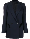 Blazé Milano Blaze Milano Resolute Everynight Essential Wool Blazer In Blue