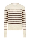 ISABEL MARANT ÉTOILE KLEEF STRIPED ALPACA-BLEND SWEATER,11480084