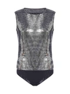 MM6 MAISON MARGIELA SEQUINS BODYSUIT,11480015