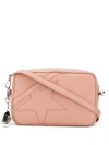 GOLDEN GOOSE STAR LEATHER SHOULDER BAG