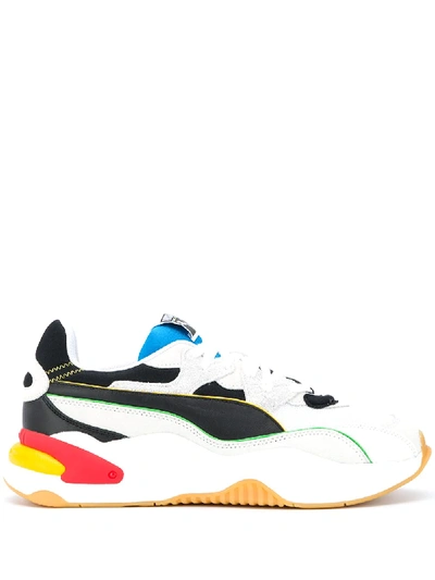 Puma Rs-2k Sneakers In White Synthetic Fibers In Multicolor