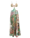 ALEXIS MARTEENA CUT-OUT PRINTED MAXI DRESS,060054857982