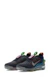 Nike Vapormax 2020 Flyknit Woven Trainers In Deep Royal Blue/ White/ Clear