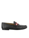 BALLY CROKET LOAFERS IN BLACK