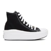 CONVERSE BLACK CHUCK TAYLOR ALL STAR MOVE SNEAKERS