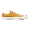 CONVERSE YELLOW CHUCK 70 LOW SNEAKERS