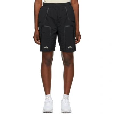 A-cold-wall* Black Welded Track Shorts