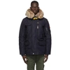 PARAJUMPERS NAVY DOWN RIGHT HAND JACKET