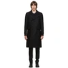 BELSTAFF BLACK WOOL MILFORD COAT