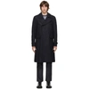 BELSTAFF NAVY WOOL MILFORD COAT