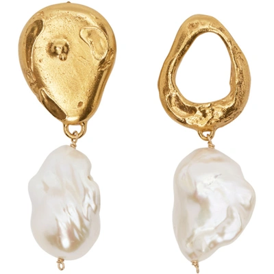 Alighieri Gold 'the Infernal Storm' Earrings