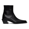 BALENCIAGA BALENCIAGA BLACK TIAGA ZIP-UP BOOTS