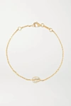 ANITA KO Palm Leaf 18-karat gold diamond bracelet